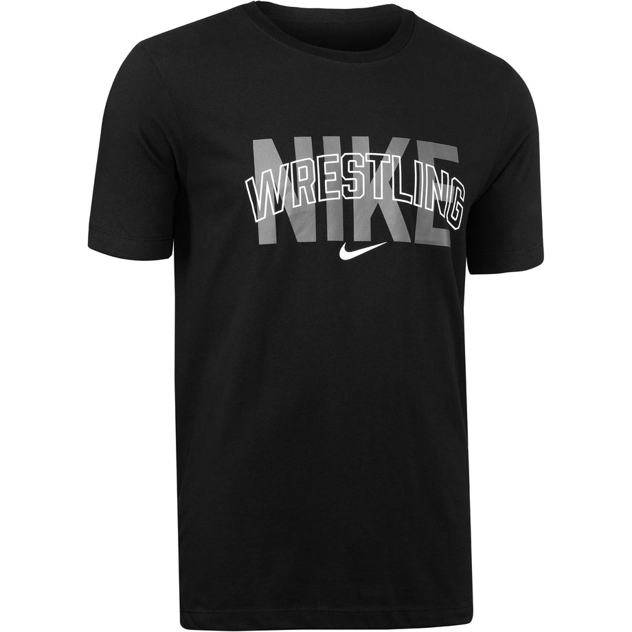 Nike Men s Wrestling Arch Dri Fit Cotton Tee WrestlingMart